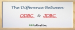 The difference between ODBC and JDBC